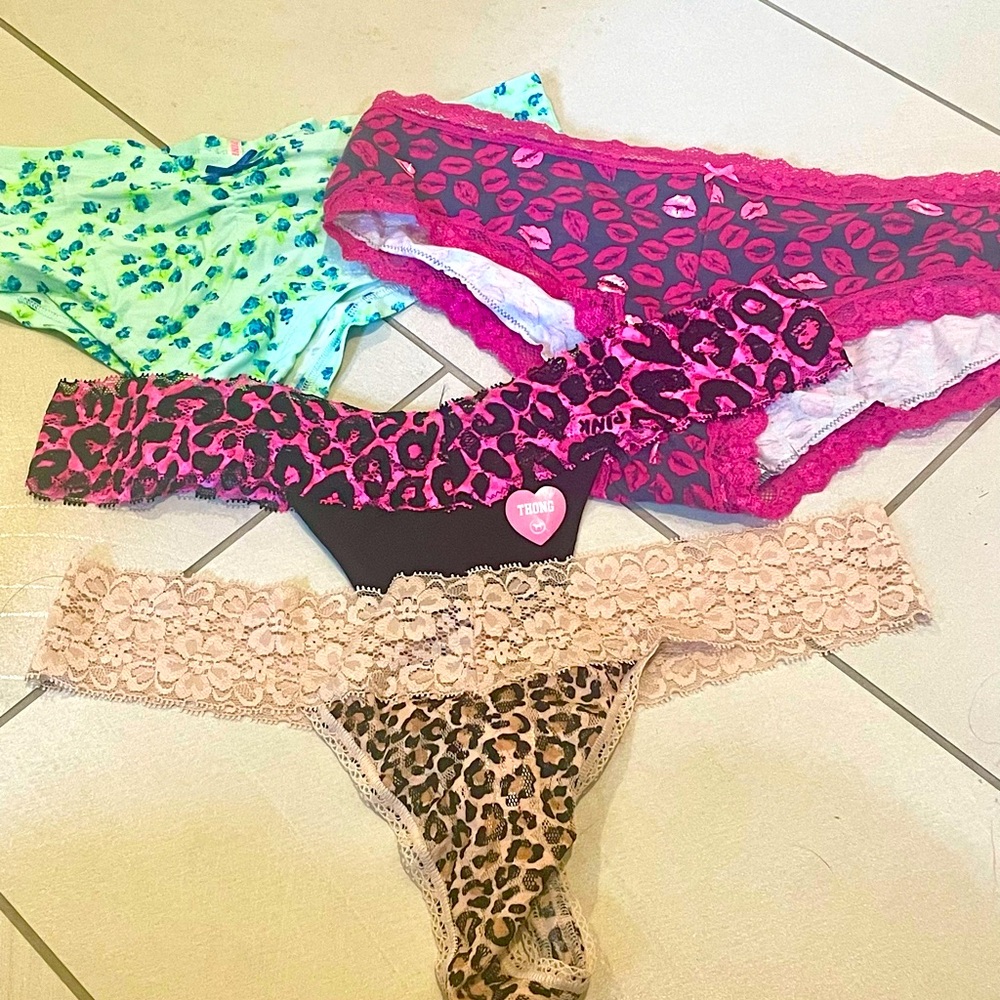 NWT Victoria’s Secret pink vintage L panties